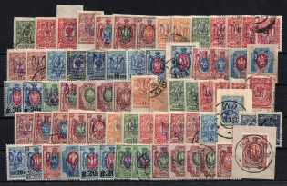 1918 Kiev (Kyiv) Type 2, Ukrainian Tridents, Ukraine, Stock