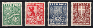1939 Estonia (Mi. 142 - 145, Full Set, CV $80)
