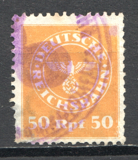 Germany Reich Propaganda 50 Rpf (Cancelled)