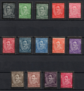 1934 Yugoslavia (Mi. 285 - 289A, 290 - 298 Full Set, CV $85)