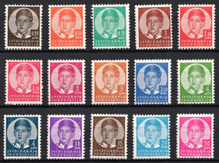 1935 Yugoslavia (Mi. 300x - 314x, Full Set, CV $35)
