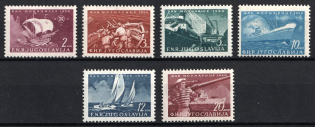 1950 Yugoslavia (Mi. 622 - 627, Full Set, CV $30)