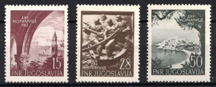 1952 Yugoslavia (Mi. 704 - 706, Full Set, CV $30)