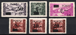 1945 Yugoslavia, Slovenia, Postage Due (Mi. 1b, 2, 3a - 7, CV $155)