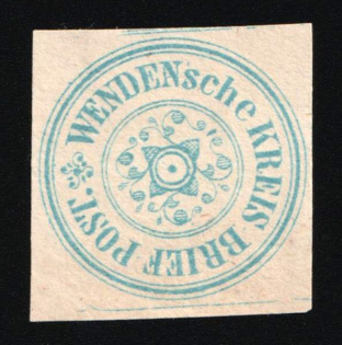 1863 2k Wenden, Livonia, Russian Empire, Russia (Russika 1, CV $30)