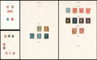 1858 - 1891 Romania, Stock of Stamps