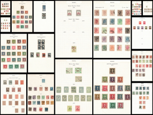 1880 - 1943 Romania, Stock of Stamps
