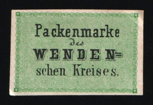 1863 4k Wenden, Livonia, Russian Empire, Russia (Russika 3, CV $350)