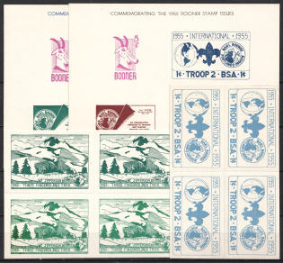 Scouts, Scouting, Scout Movement, Cinderellas, Non-Postal Stock of Stamps