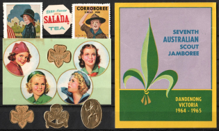 Scouts, Scouting, Scout Movement, Cinderellas, Non-Postal Stock of Stamps