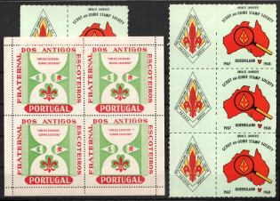 Scouts, Scouting, Scout Movement, Cinderellas, Non-Postal Stock of Stamps