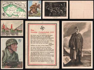 1935-42 Third Reich, Germany, Collection of Propaganda Postcards (Special Cancellations)