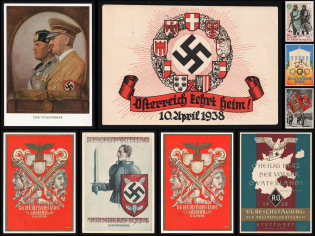 1934-42 Third Reich, Germany, Collection of Propaganda Postcards (Special Cancellations)