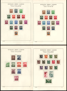 1940-45 Luxembourg, Lorraine, German Occupation, Germany, Collection of Stamps