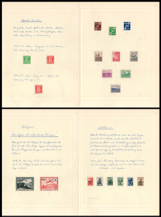 1941-44 German Occupation, Germany, Collection of Stamps
