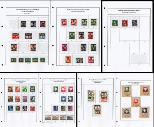 1939-45 General Government, Germany, Collection of Stamps