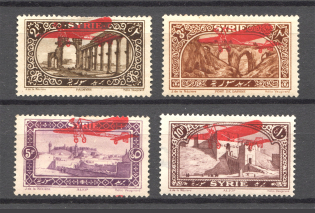 1925 Syria French Mandate Airmail (CV $10, Full Set)