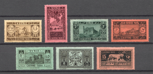 1925 Syria French Mandate (CV $20, Full Set)