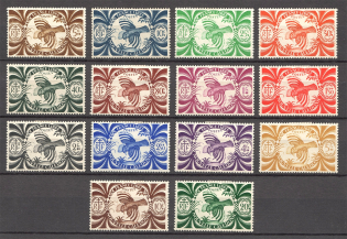 1942 New Caledonia French Colony Airmail (Full Set)