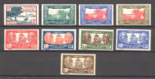 1939-40 New Caledonia French Colony (CV $10)