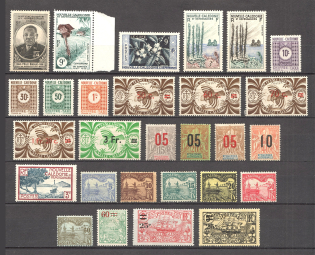 1906-60 New Caledonia French Colony Group