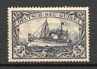 1901 New Guinea German Colony 3 Mark