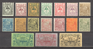 1905-07 New Caledonia French Colony (CV $25, Full Set)