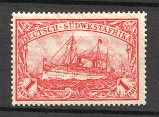 1900 South West Africa German Colony 1 Mark