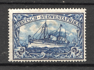 1900 South West Africa German Colony 2 Mark