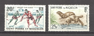 1959 St. Pierre & Miquelon French Colony (CV $10, Full Set)