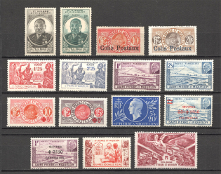 1915-50 St. Pierre & Miquelon French Colony (Full Sets)