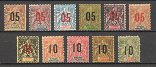 1912 St. Pierre & Miquelon French Colony (CV $15, Full Sets)