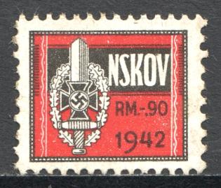 1942 National Socialist War Victim's Care 0.90