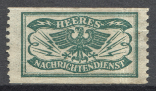 Germany Army Intelligence Telegraph Stamp