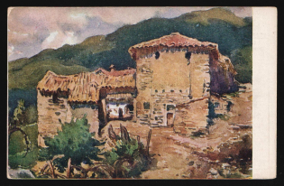 1917-1920 'Front in Alps', Czechoslovak Legion Corps in WWI, Russian Civil War, Postcard