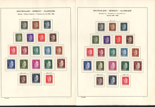 1941-43 Ostland, Ukraine, German Occupation, Germany, Collection of Stamps (Mi. 1 - 20, Full Sets)