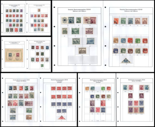 1939-45 Bohemia and Moravia, Germany, Collection of Stamps (Used)