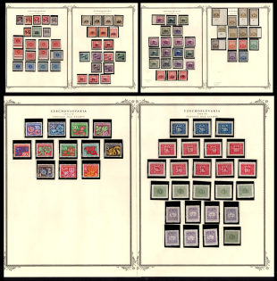 1922-72 Czechoslovakia, Small Stock of Postage Due Stamps (MNH/MH)