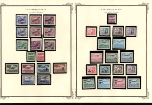 1920-49 Czechoslovakia, Small Stock of Air Post Stamps (MNH)
