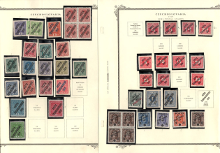 1919 Czechoslovakia, Small Stock of Semi-Postal Issues