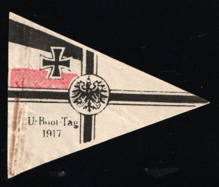 1917 Germany, U-Boat WWI Submarine German Propaganda