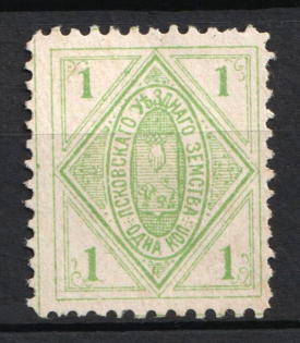 1891 1k Pskov Zemstvo, Russia (Schmidt #11)