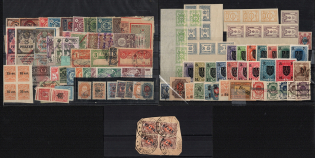 Russia, Russian Empire, Civil War, Ukraine, Non Postal, Stock of Stamps