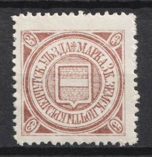 1908 3k Kremenchug Zemstvo, Russia (Schmidt #18, CV $25)