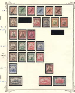 1897-1919 Cameroon, German Colonies, Kaiser’s Yacht, Germany (High CV)