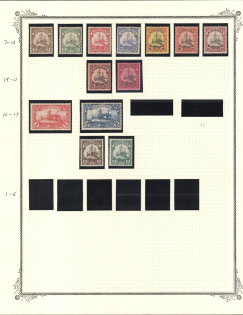 1900-10 Caroline Islands, German Colonies, Kaiser’s Yacht, Germany (High CV)