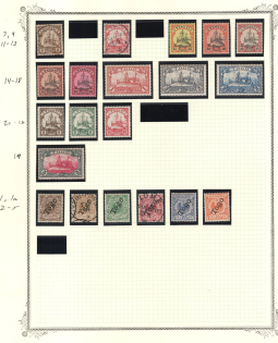 1897-1919 Togo, German Colonies, Kaiser’s Yacht, Germany (High CV)