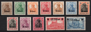 1916 Western Lands, German Occupation, Germany (Mi. 1 - 12, Full Set, CV $120)