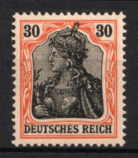 1905 30pf German Empire, Germany (Mi. 89 I x, CV $215, MNH)