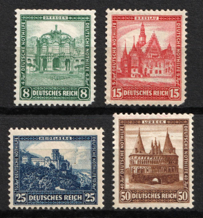 1931 Weimar Republic, Germany (Mi. 459 - 462, Full Set, CV $60)